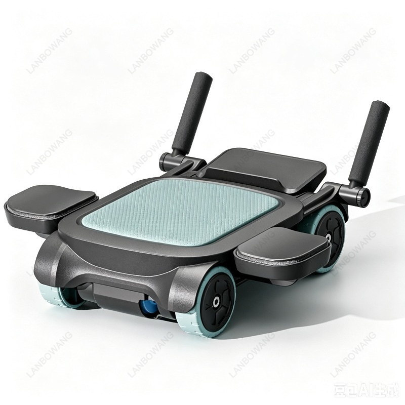Ab Roller Wheel - Nieuwe 4-wielige Auto Rebound Ab Roller