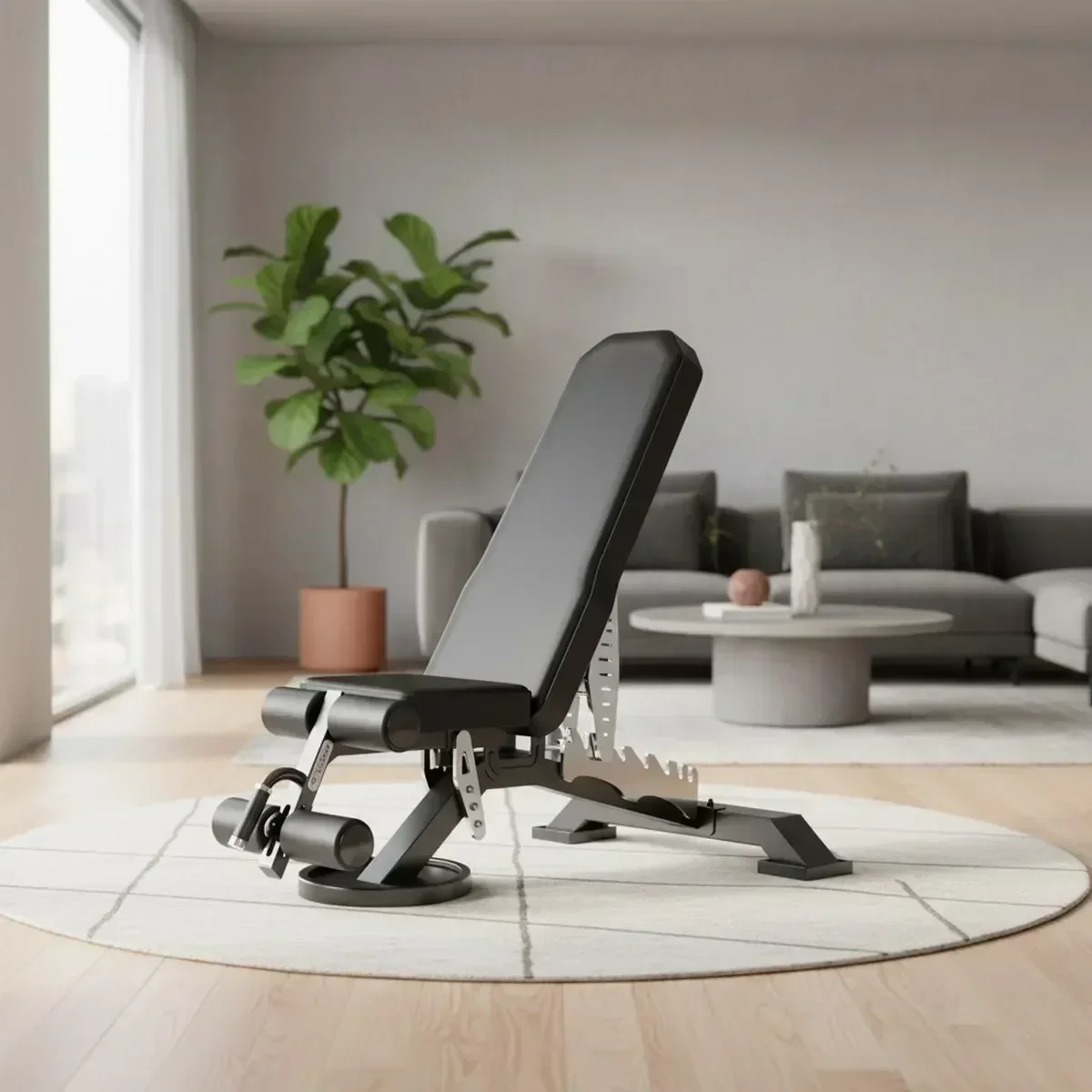 Home Gym Weight Bench - Verstelbare gewichtsbank voor zwaar gebruik, geschikt