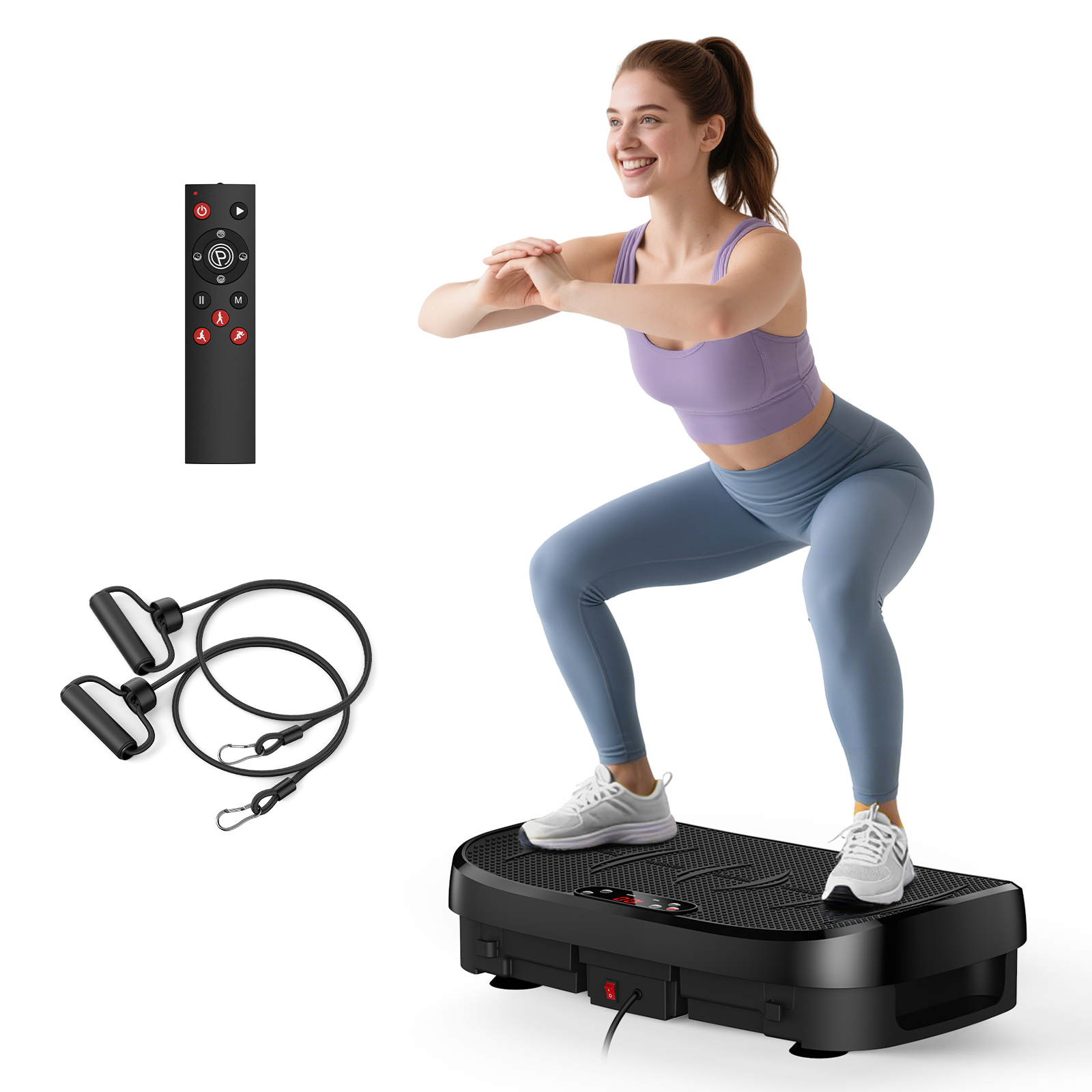 Home Gym Simple - Trilplaat Vetverbranding Fitnessplatform Hele Lichaam 120