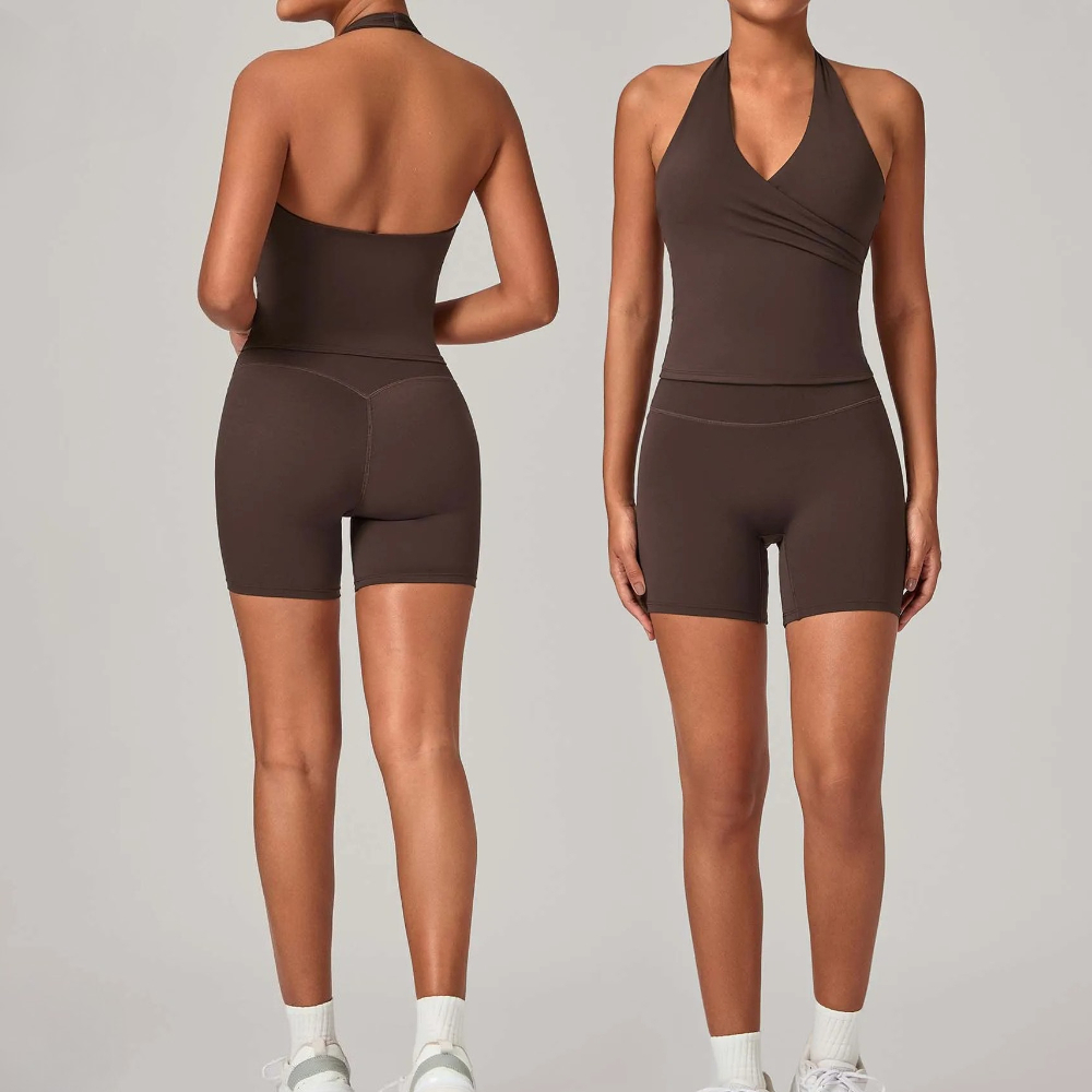 Home Gym Yoga - 2-delige dames gym jogging sportset met