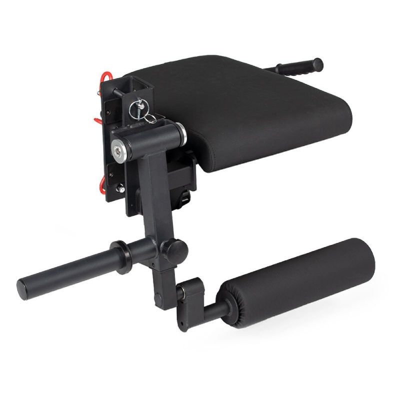Home Gym Quad - Verstelbare beenextensie-/flexiemachine - Thuisgymtrainer met kruk