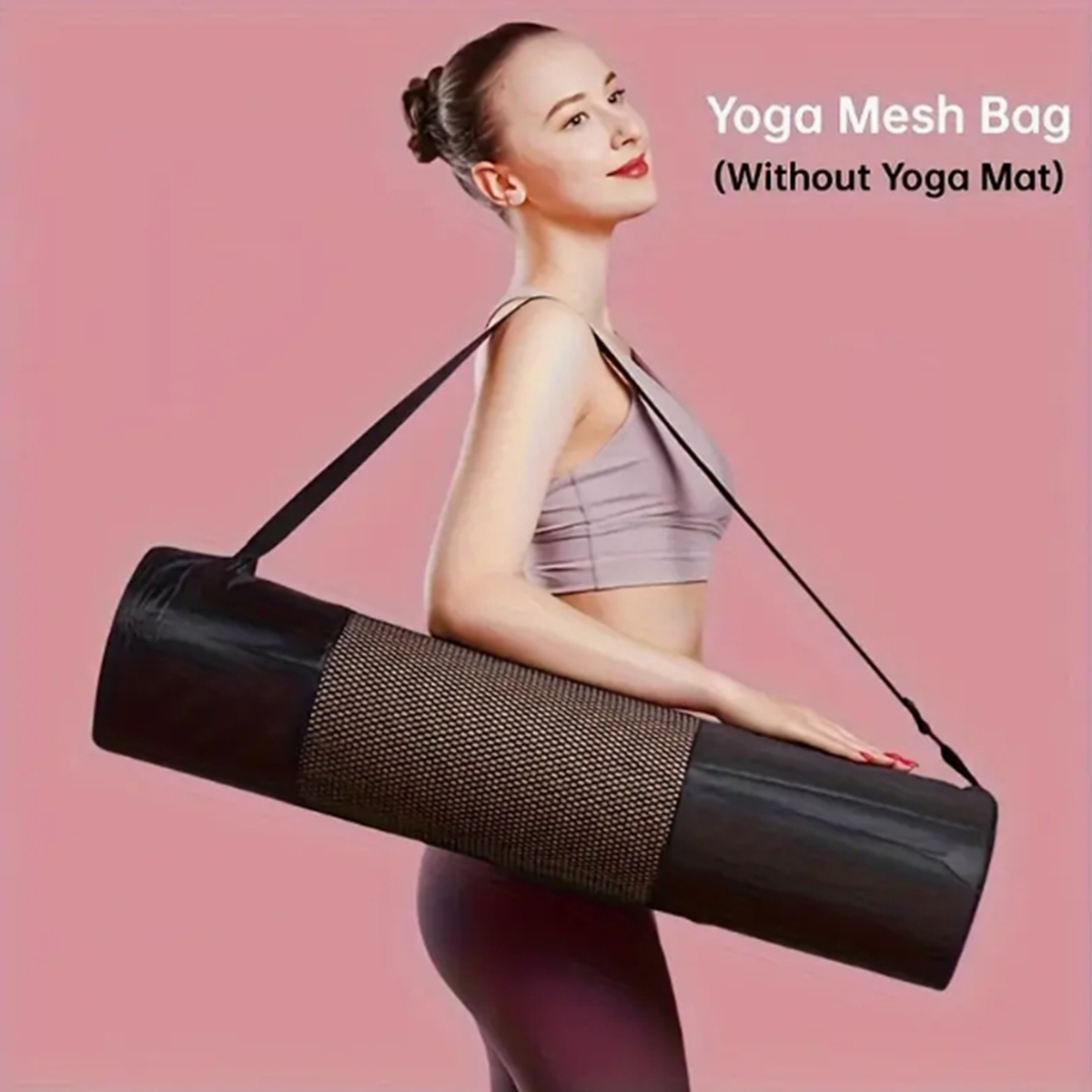 Home Gym Yoga - 1 ademende mesh tas voor opbergen