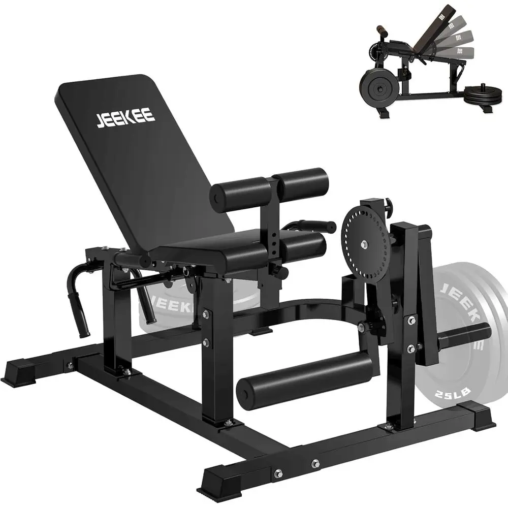 Home Gym Quad - 700LB Capaciteit Plaatbelastbare Beenmachine voor Thuisgym: