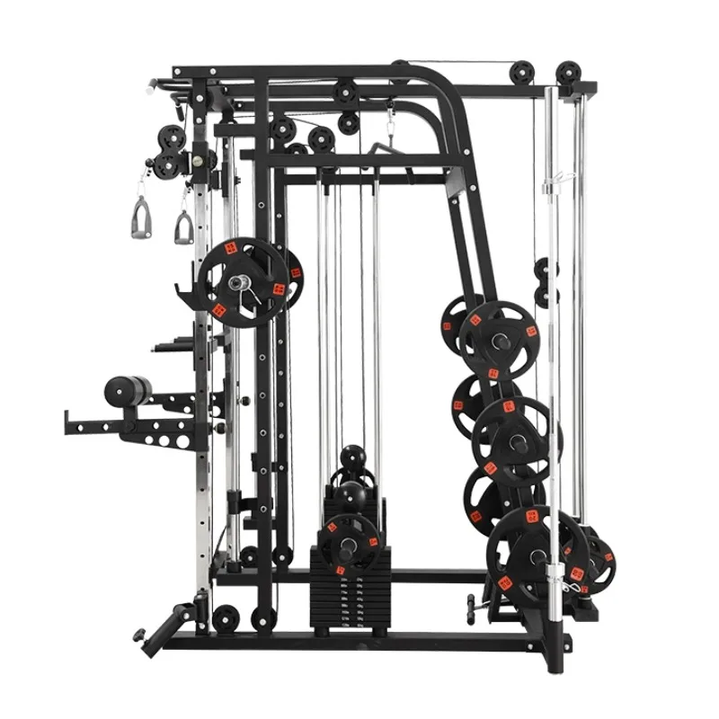 Home Gym With Smith Machine - 2026 Gecombineerde Power Rack Smith Machine