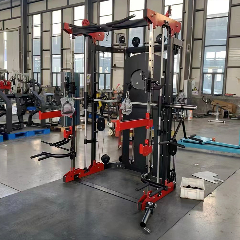 Home Gym With Smith Machine - Commerciële Multi Smith Machine Fitnessapparatuur Home