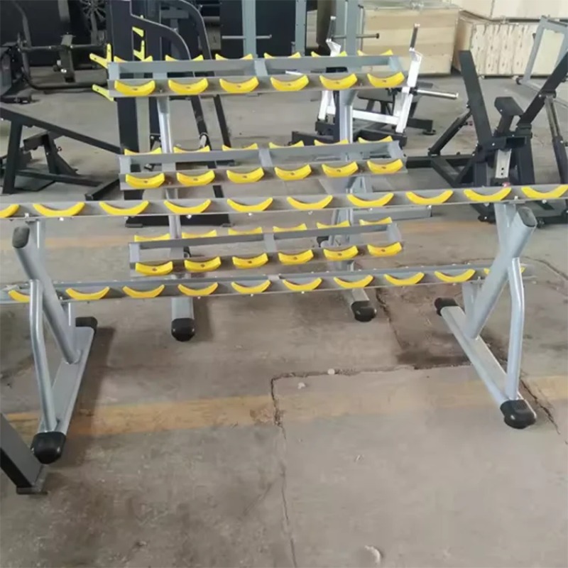 Home Gym Practice - Praktisch stalen halterrek voor thuisgebruik, opbergstandaard