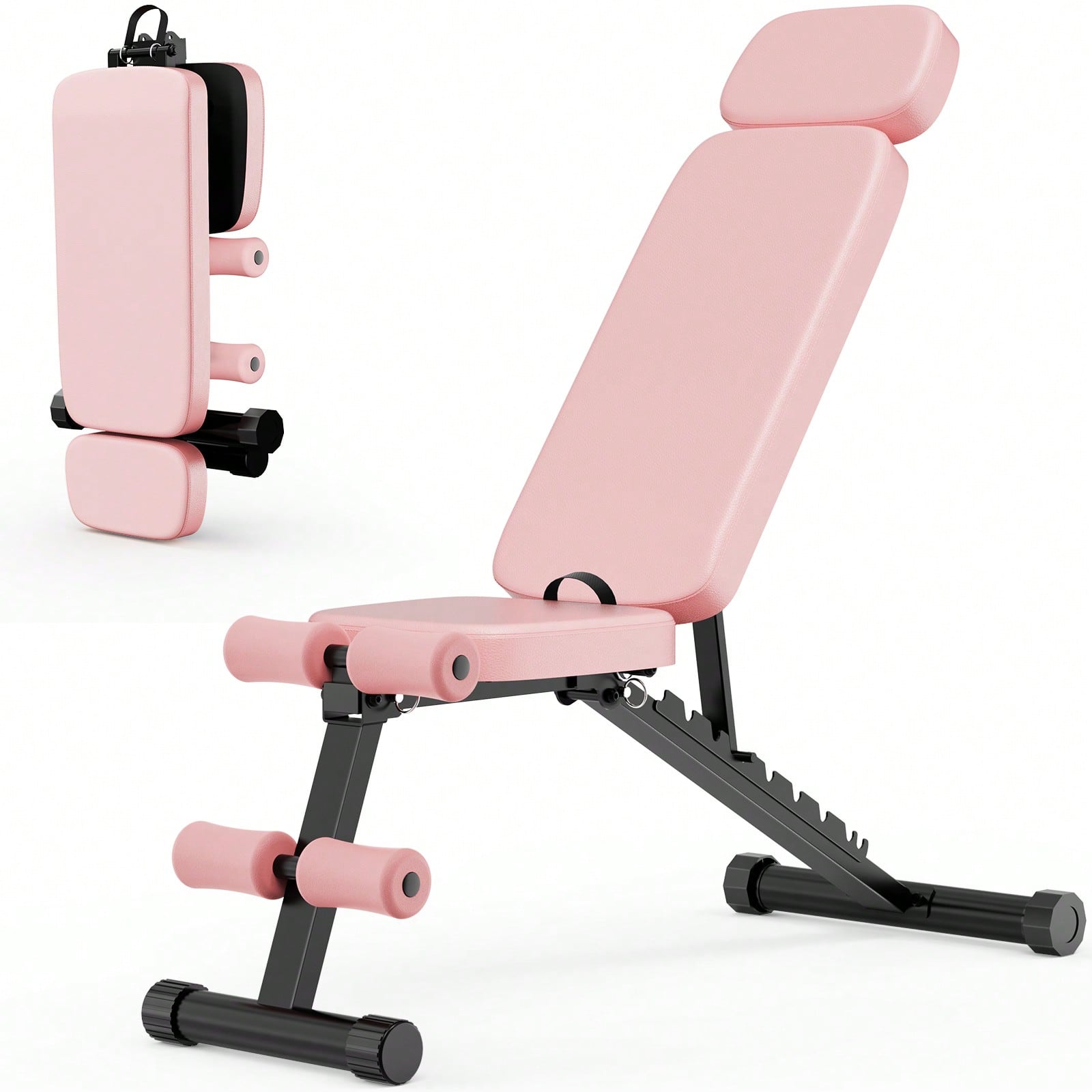 Home Gym Weight Bench - GIKPAL 9-standen verstelbare gewichtsbank, opvouwbare trainingsbank