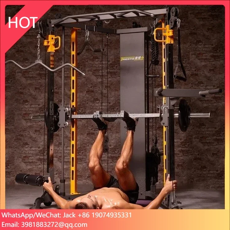 Home Gym With Smith Machine - SENAOFIT Groothandel hoogwaardige fitnessapparatuur Multifunctionele thuisgymnastiek