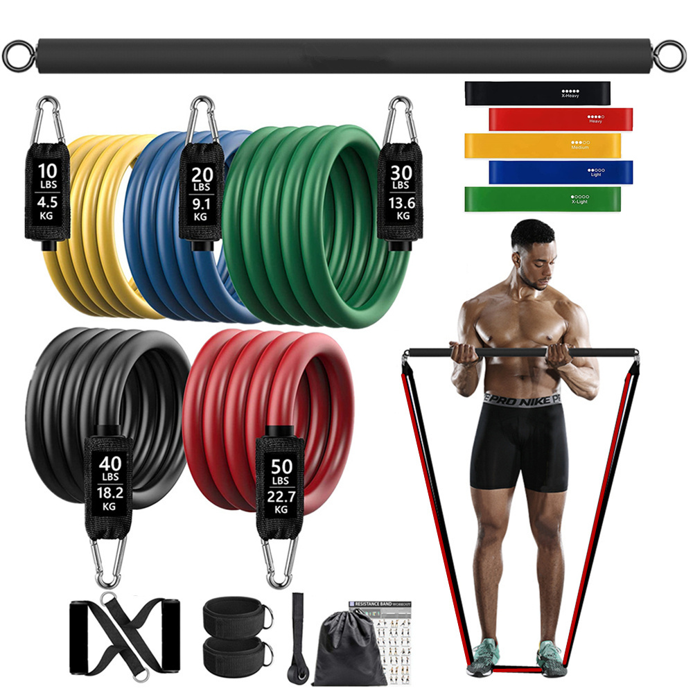 Home Gym Simple - 150lb Fitness Booty Weerstand Elastische Band