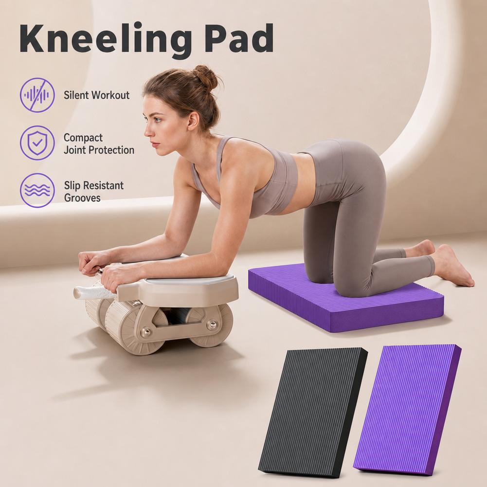 Dikke yogakniekussenmat antisl - Ab Roller Wheel recensie en prijs