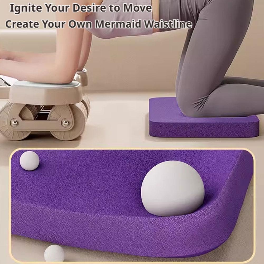 Dikke yogakniekussenmat antisl - Ab Roller Wheel recensie en prijs