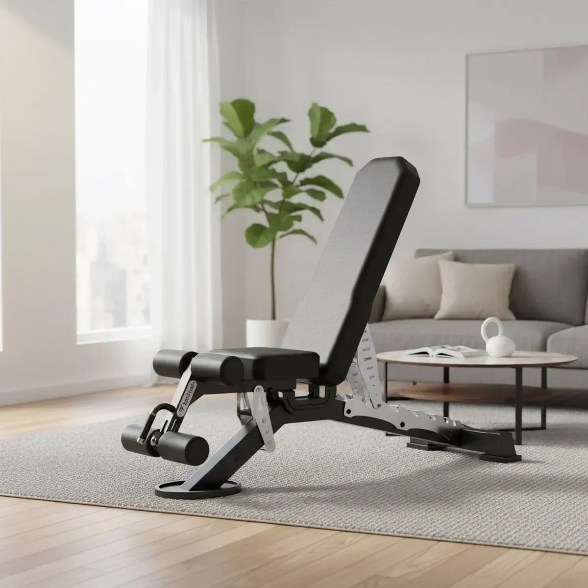 Verstelbare gewichtsbank voor  - Home Gym Weight Bench recensie en prijs