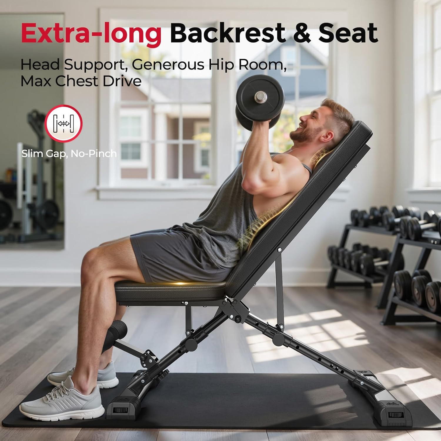 Homegym verstelbare gewichtsba - Home Gym Weight Bench recensie en prijs