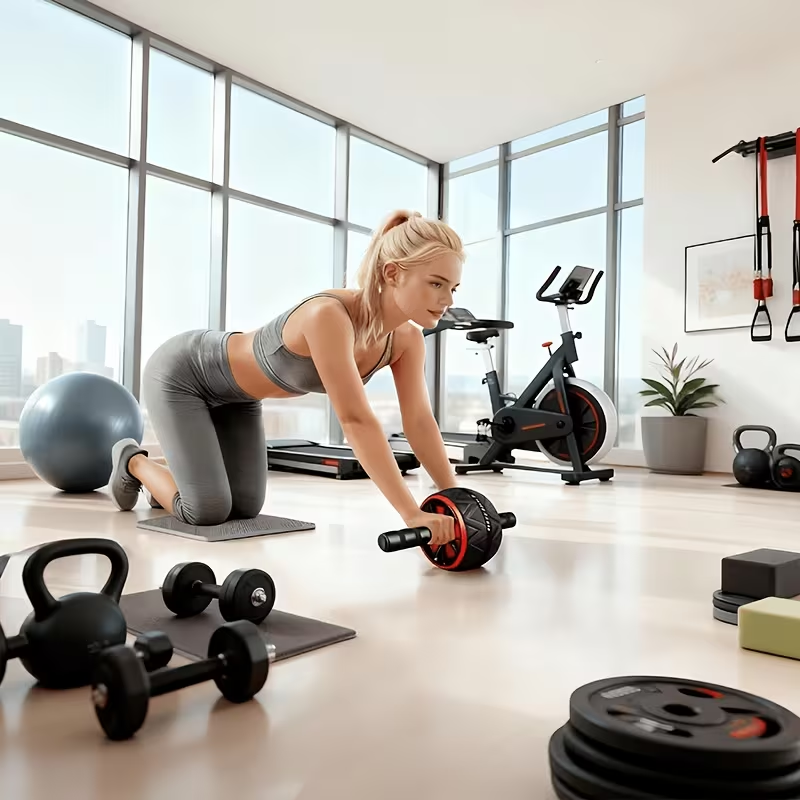 Ab Roller Wiel en Kniemat, Bui - Ab Roller Wheel recensie en prijs