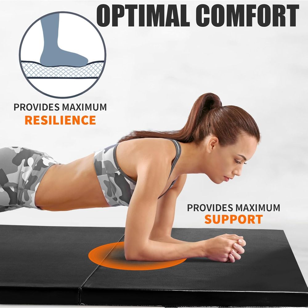 Verbeterde dikke gymmat, 3'x6' - Home Gym Yoga recensie en prijs