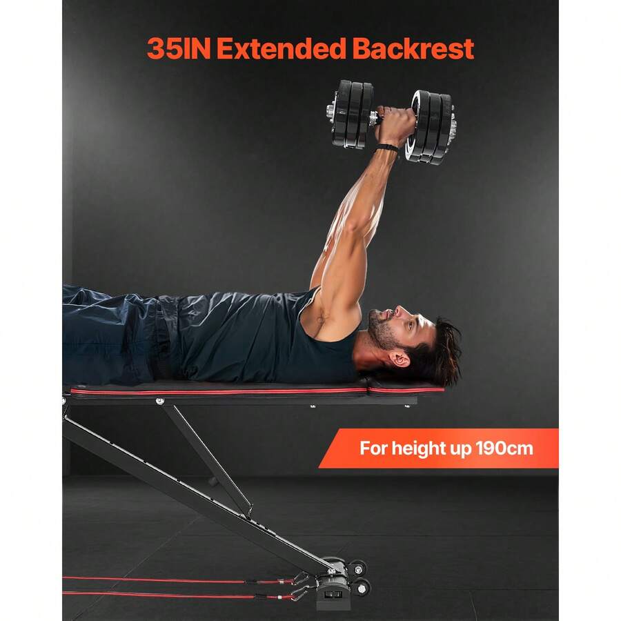 Gewichtsbank, 800 lbs verstelb - Home Gym Weight Bench recensie en prijs