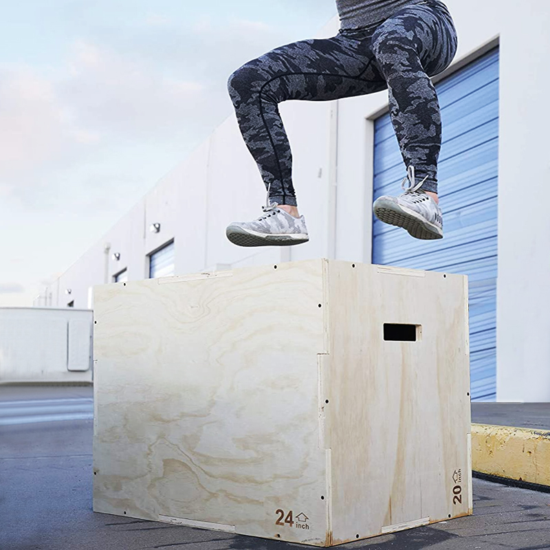 3-in-1 houten fitness plyometr - Home Gym In A Box recensie en prijs