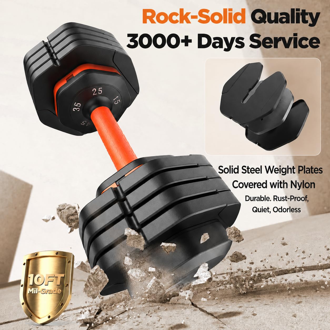 Verstelbare Dumbbell Set 5-in- - Home Gym In A Box recensie en prijs