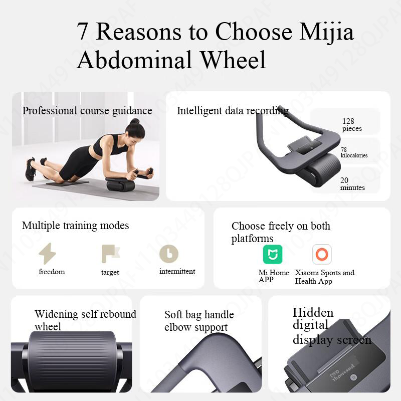 Nieuwe Xiaomi Mijia Smart Buik - Ab Roller Wheel recensie en prijs