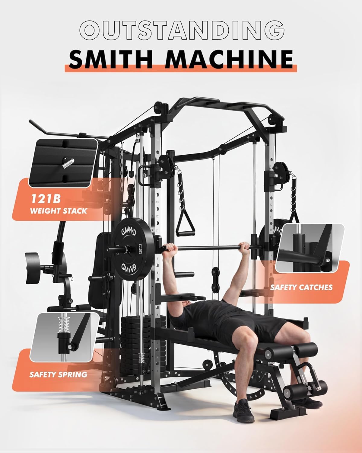 Dual-Station SmithΔ Machine Po - Home Gym With Smith Machine recensie en prijs