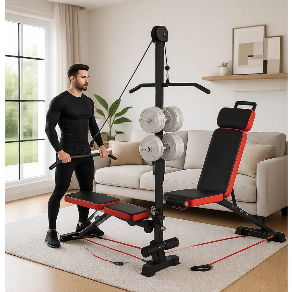 Multifunctionele gewichtsbank  - Home Gym Weight Bench recensie en prijs