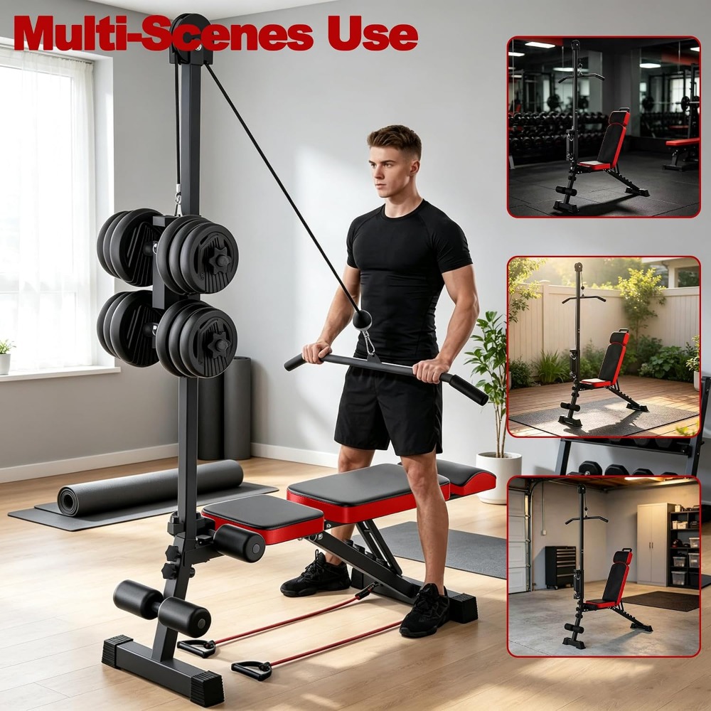 Multifunctionele gewichtsbank  - Home Gym Weight Bench recensie en prijs