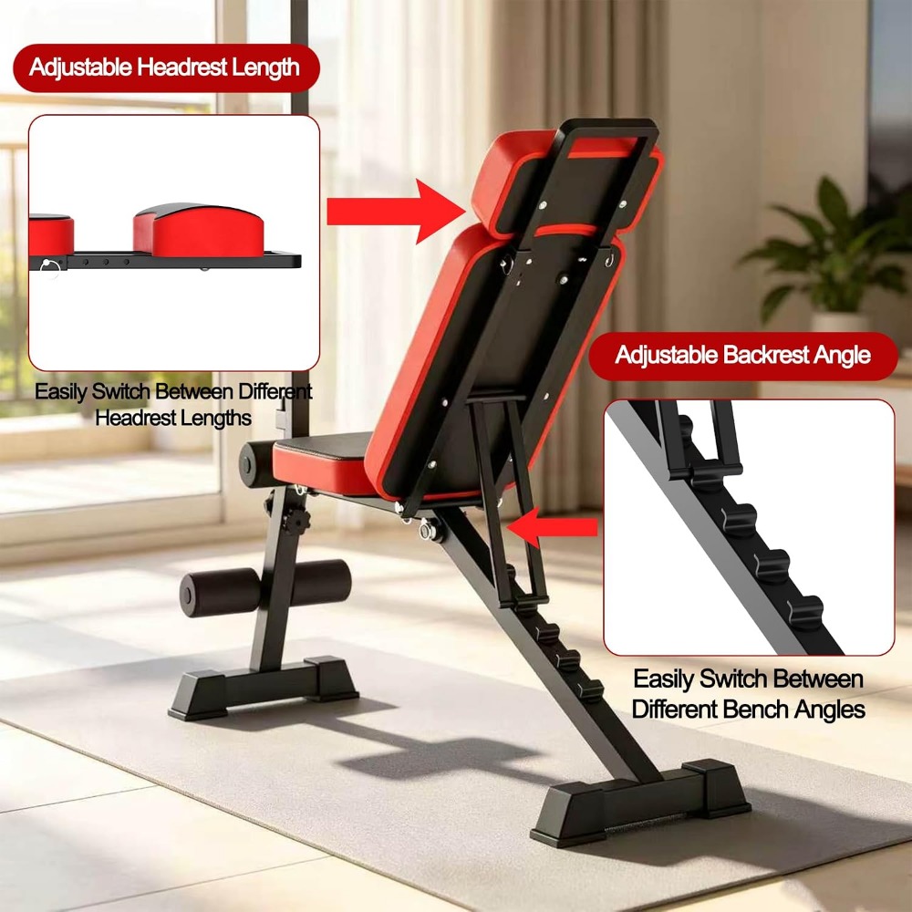Multifunctionele gewichtsbank  - Home Gym Weight Bench recensie en prijs