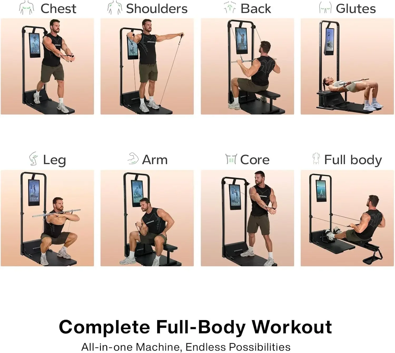 Gym Monster 2 Smart Home Gym A - Home Gym With Smith Machine recensie en prijs