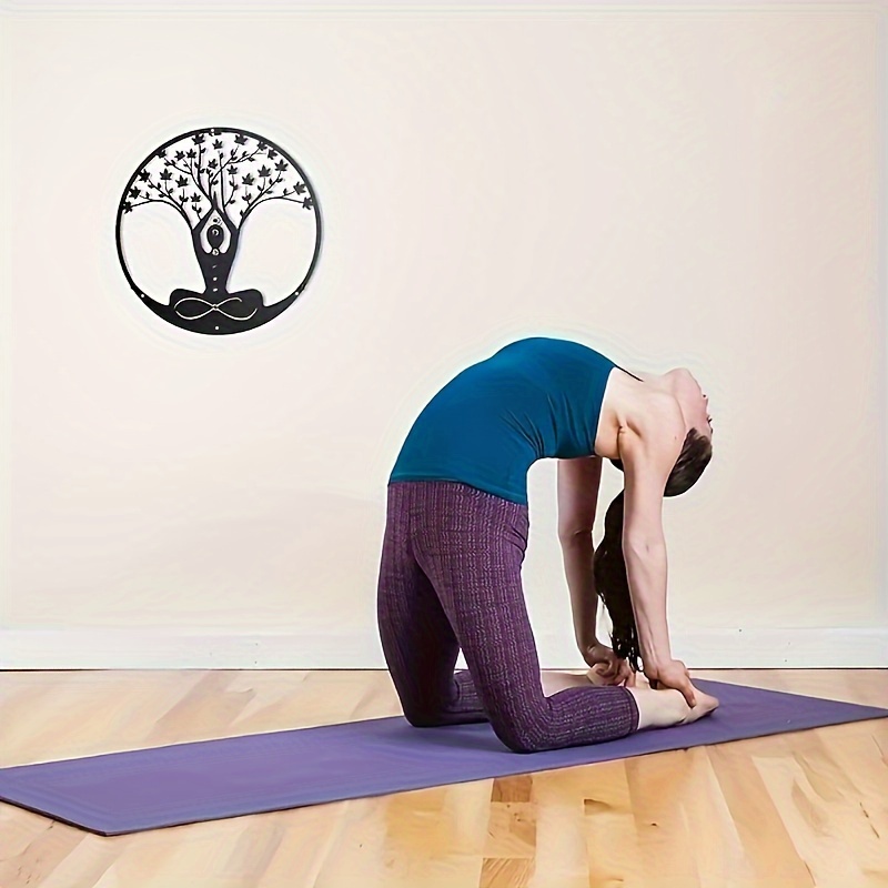 Yoga Meditatie Metalen Wanddec - Home Gym Zen recensie en prijs
