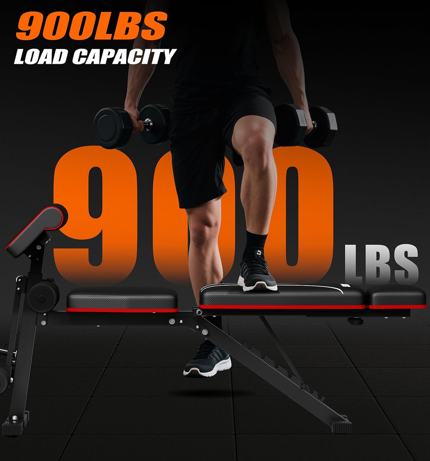 Opvouwbare halterbank voor thu - Home Gym Weight Bench recensie en prijs